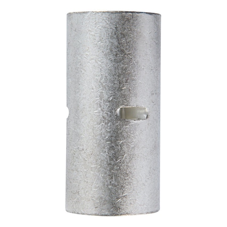 Jandorf Jandorf 2/0 Ga. Uninsulated Wire Terminal Butt Splice Silver 1 pk 60760